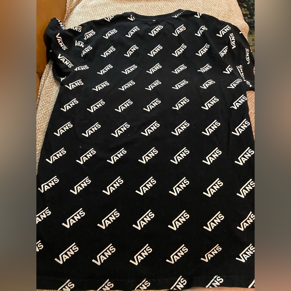 Vans Black Logo Men’s T-Shirt size  Small